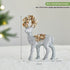 Christmas Sequined Flocking Elk Decoration