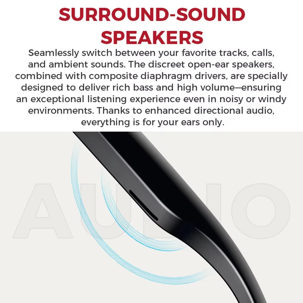 4K Camera AI Smart Glasses