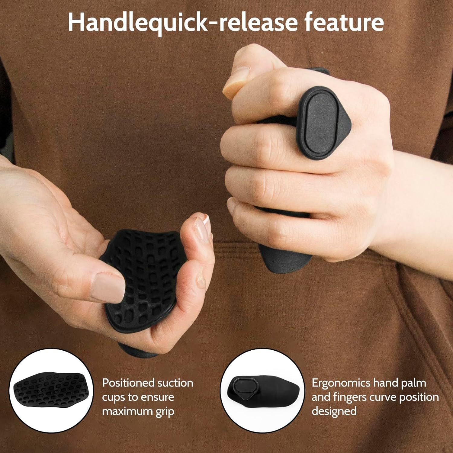 Anti-Slip Gym Grips