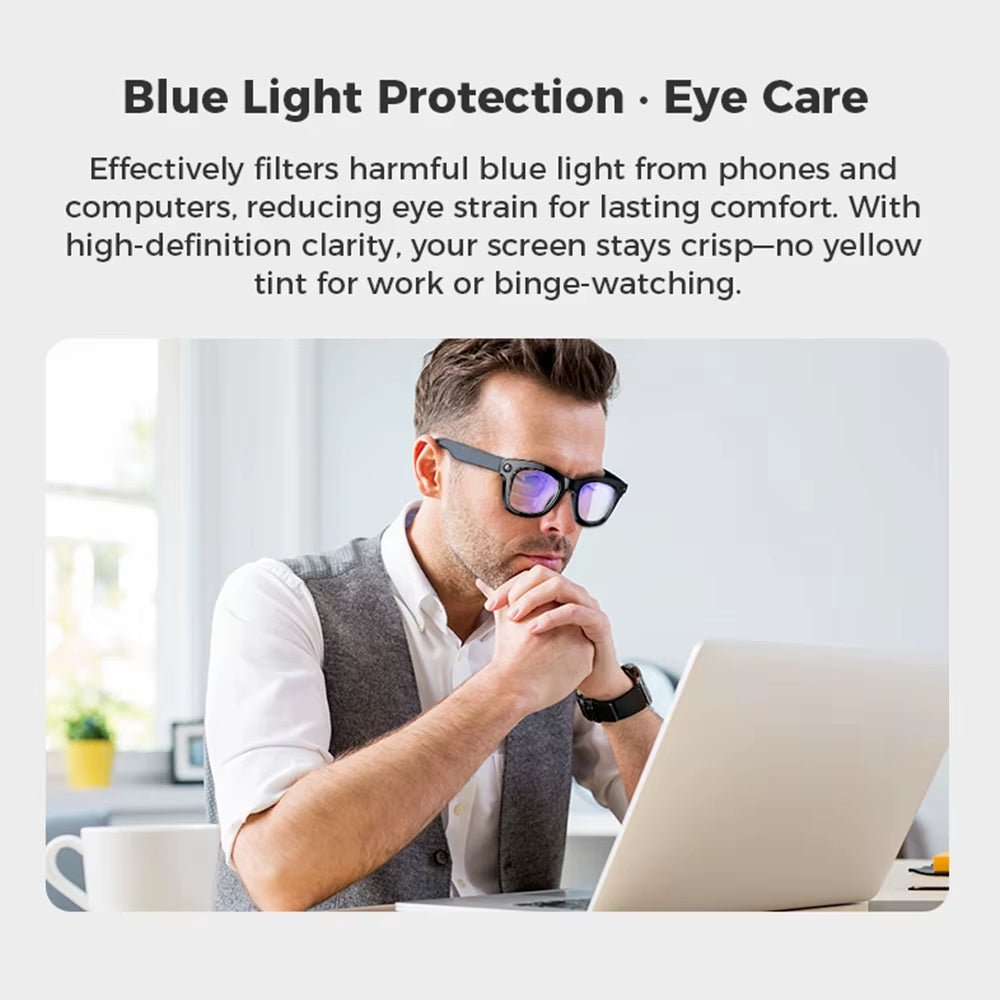 4K Camera AI Smart Glasses